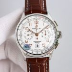 TW Factory Breitling Premier B01 Chrnograph 316L Steel 42mm Asia 7750 Movement Brown Strap Watch